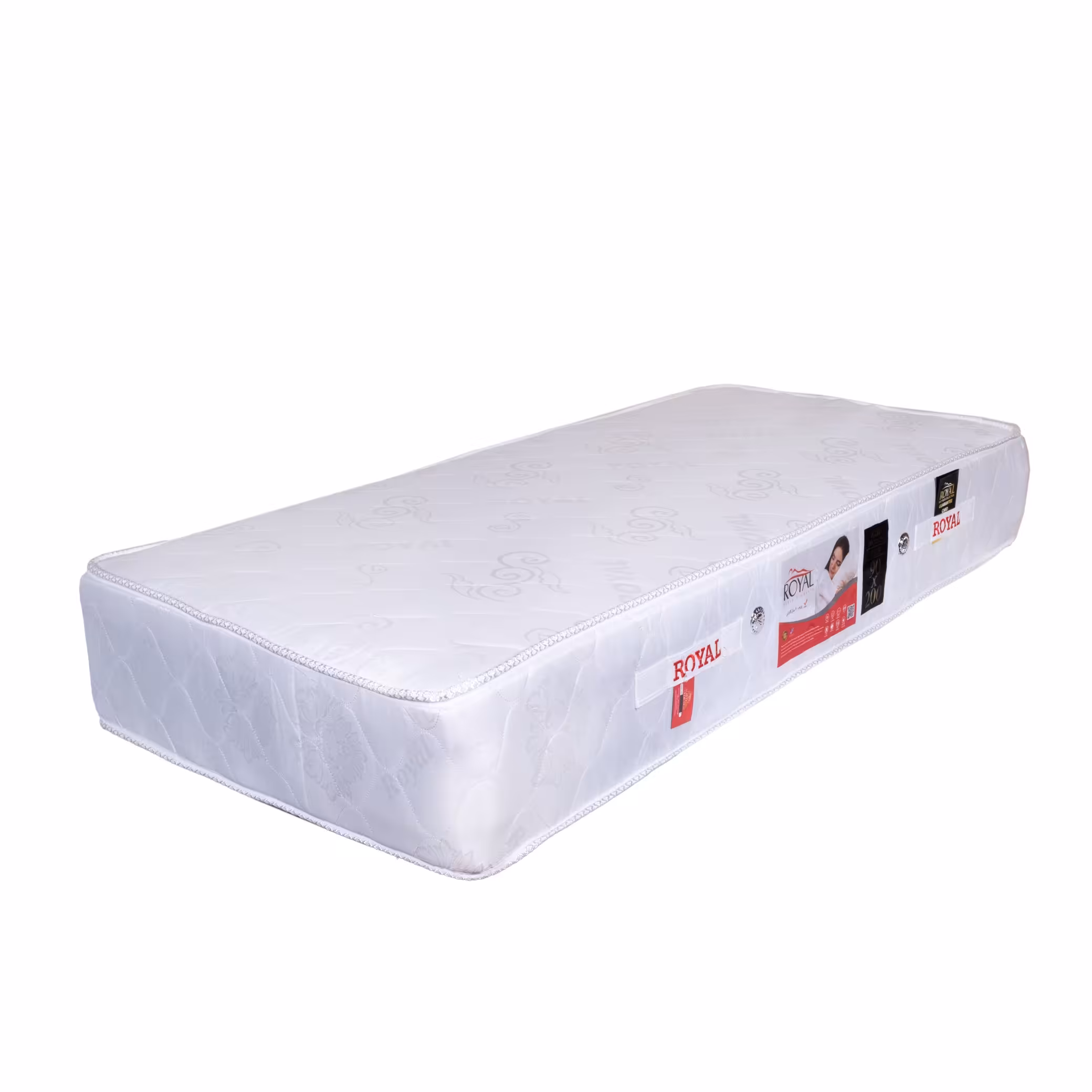 تشک طبی فنری رویال 7 سال ضمانت 160 در 200