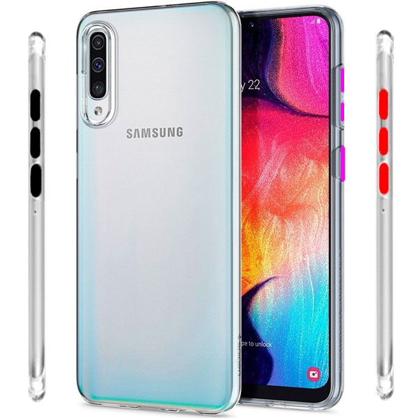 قاب و کاور موبایل سامسونگ ژله ای شفاف مناسب برای گوشی موبایل سامسونگ Galaxy A50s