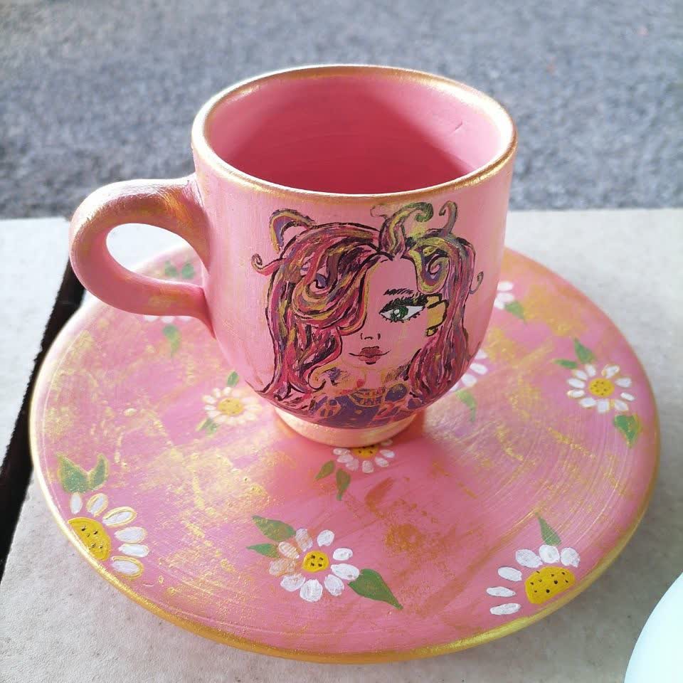 مآگ سفالی ست کامل 