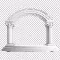 عکس PNG ستون و طاق یونانی | گرافیک با طعم تربچه