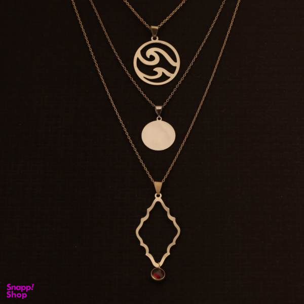 گردنبند طلا 18 عیار زنانه سانا گالری کد D9382