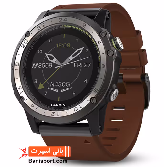 ساعت ورزشی گارمين مدل D2 charlie leather