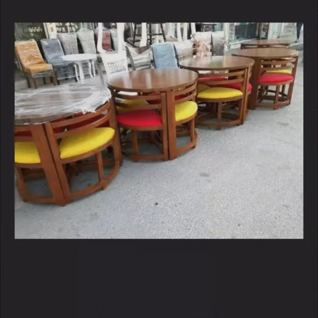 میز ناهار خوری کمجا قیمت 4500 چهار نفره 