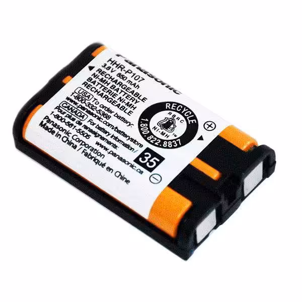 باتری تلفن قابل شارژ پاناسونیک مدل HHR-P107