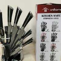 سرویس کارد 9 پارچه برند یونی هوم در 4 رنگ و8 طرح