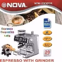 اسپرسو ساز  نیمه صنعتی نوا مدل NCM - 163 پمپ ایتالیایی