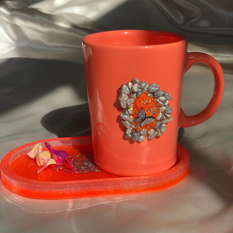 ست لیوان زیرلیوانی 