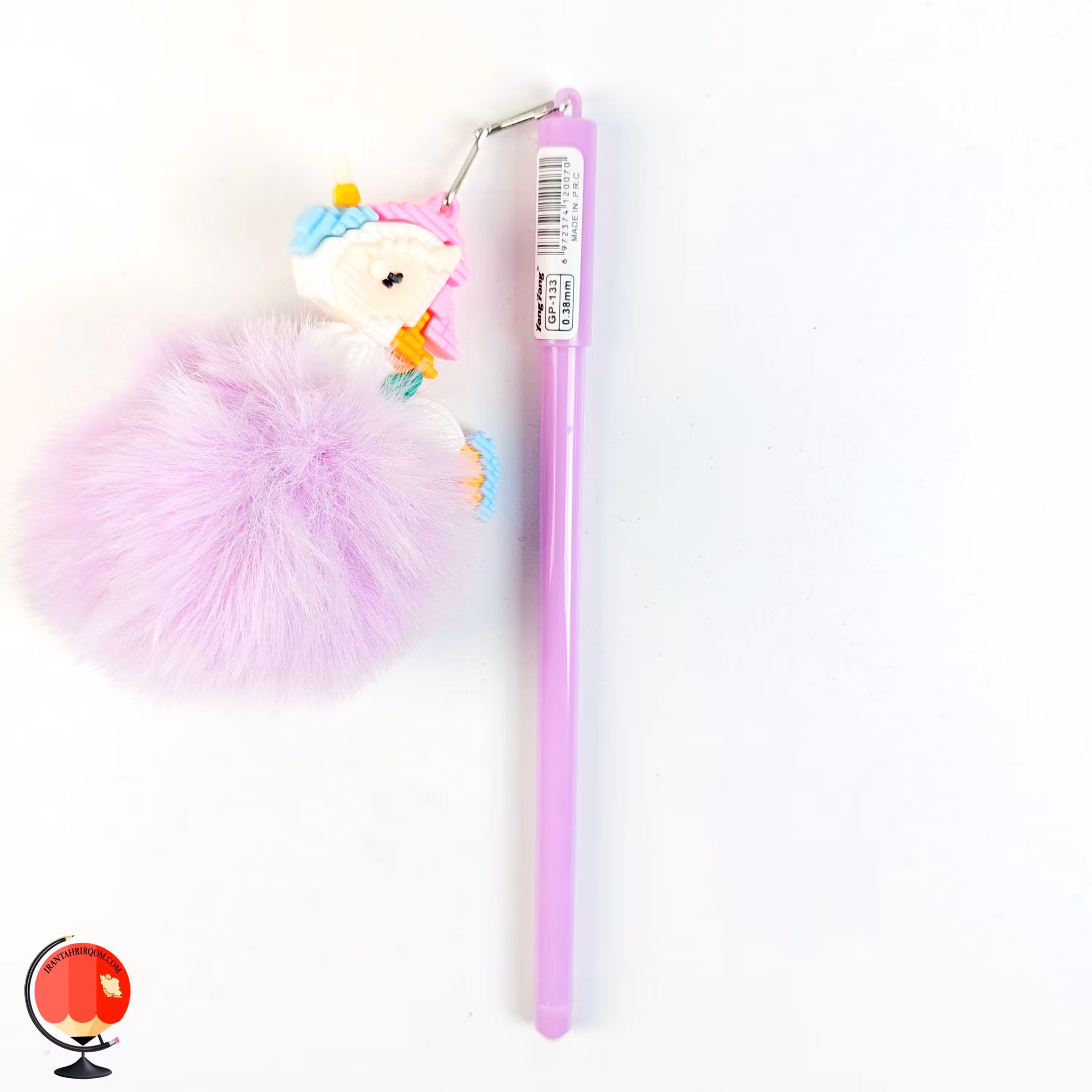 روان نویس فانتزی اسب تک شاخ بنفش پشمی کد 29811