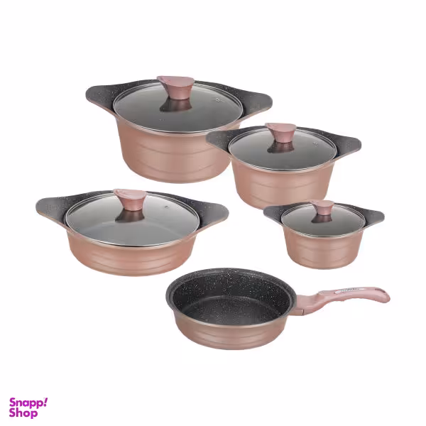 سرویس پخت و پز 9 پارچه عروس (Aroos) مدل دیاکو