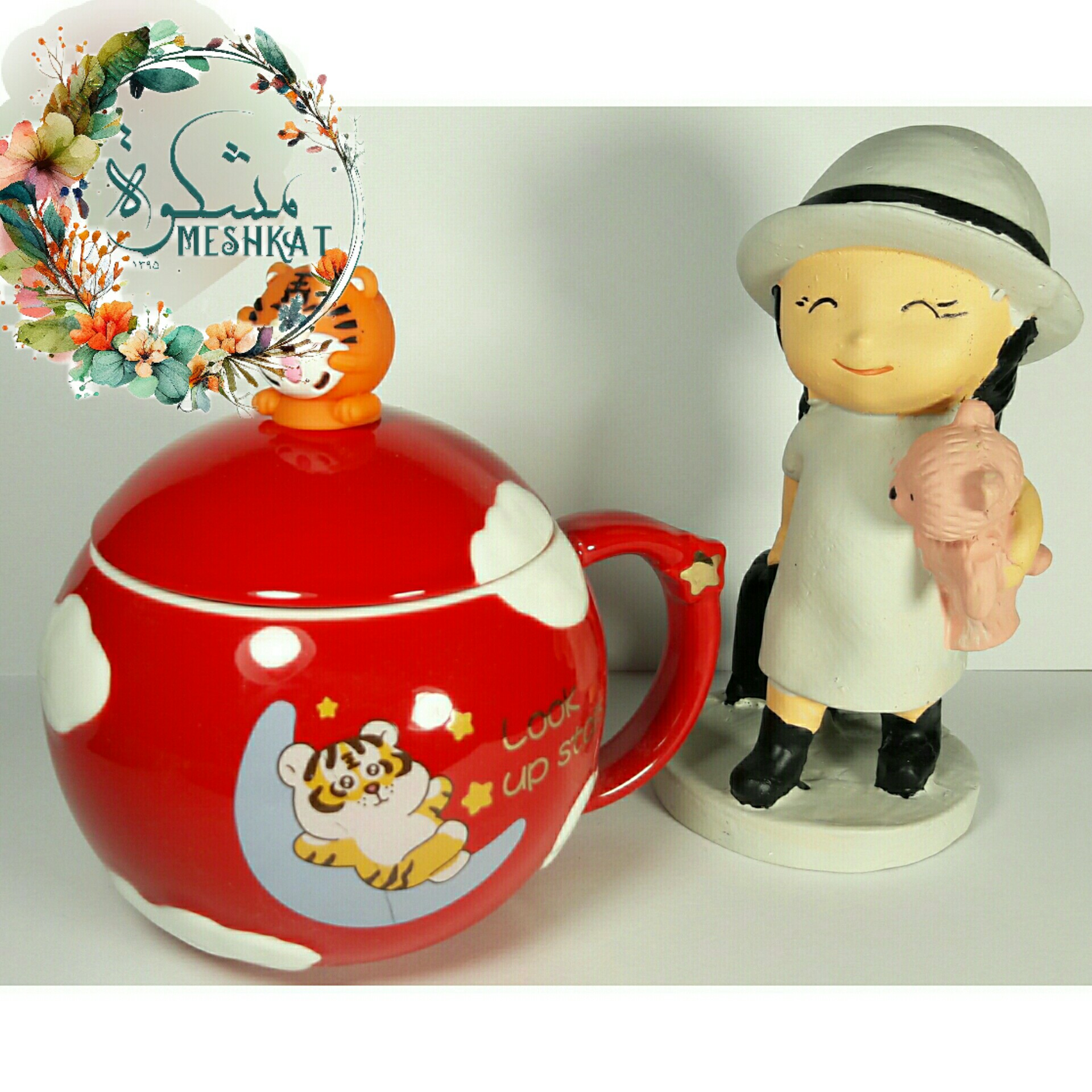 ماگ ببری تپل قرمز 