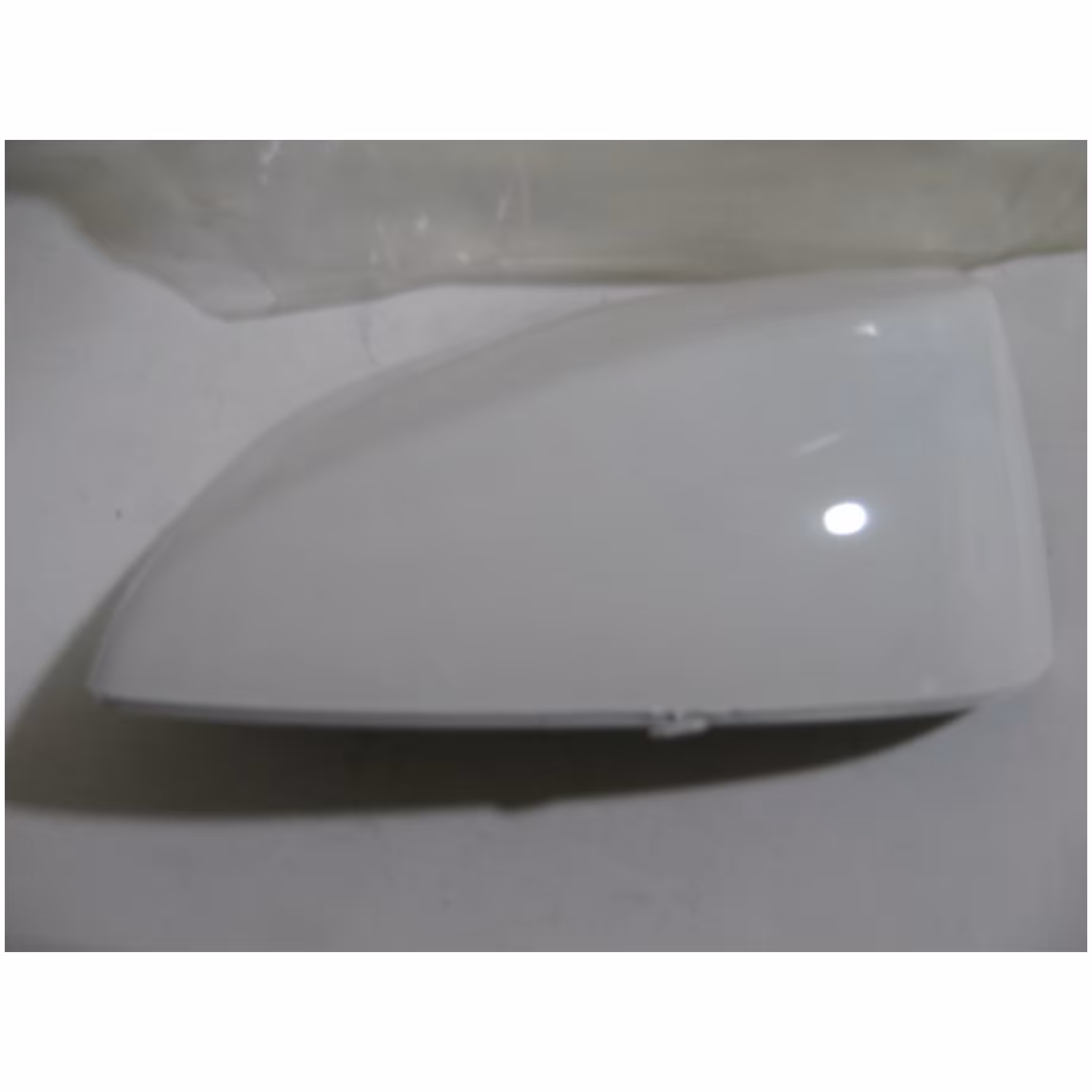 قاب آینه بغل کوییک سمت چپ رنگ سفید