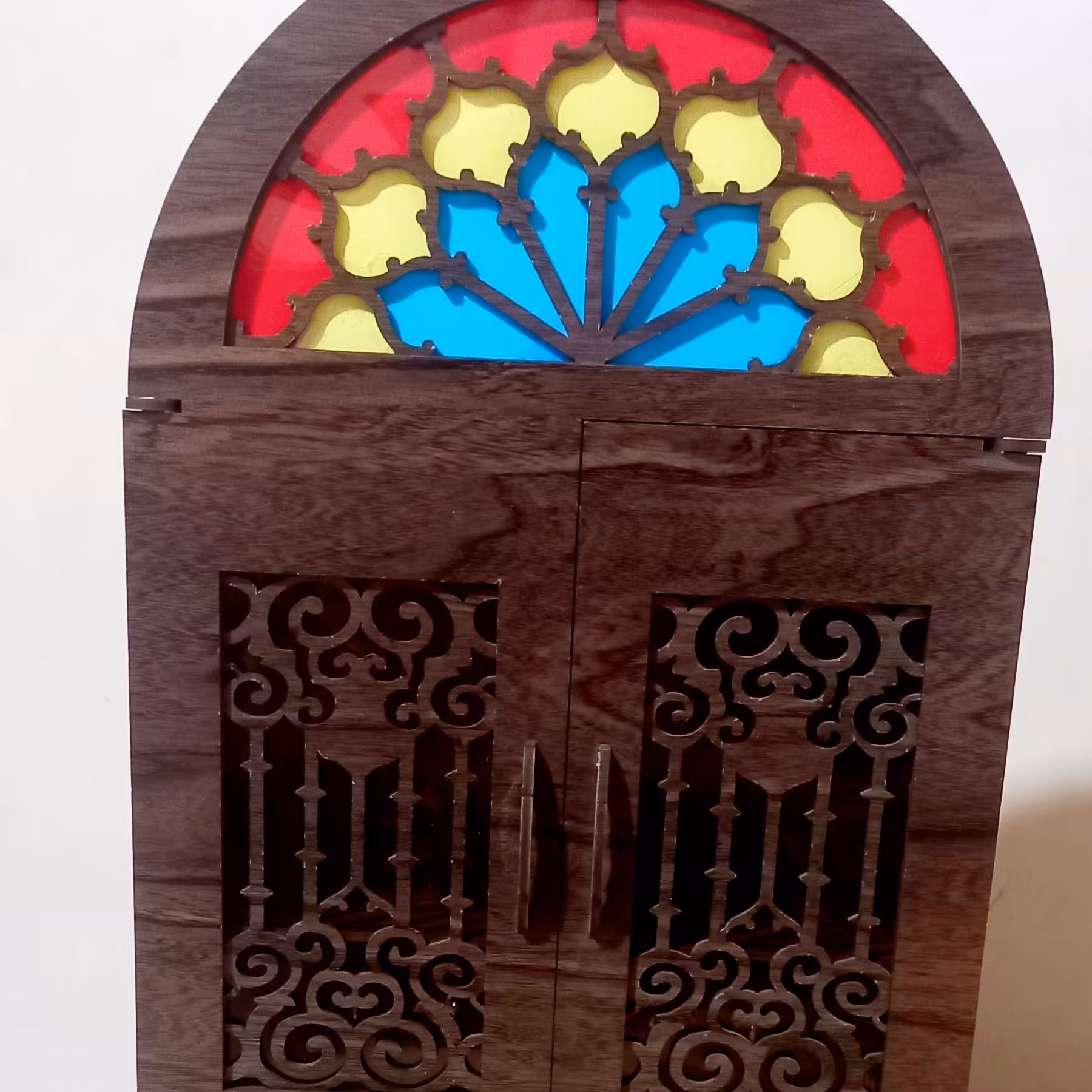 جا کلیدی دیواری چوبی