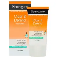 کرم مرطوب کننده ضدجوش نوتروژینا مدل clear & defend