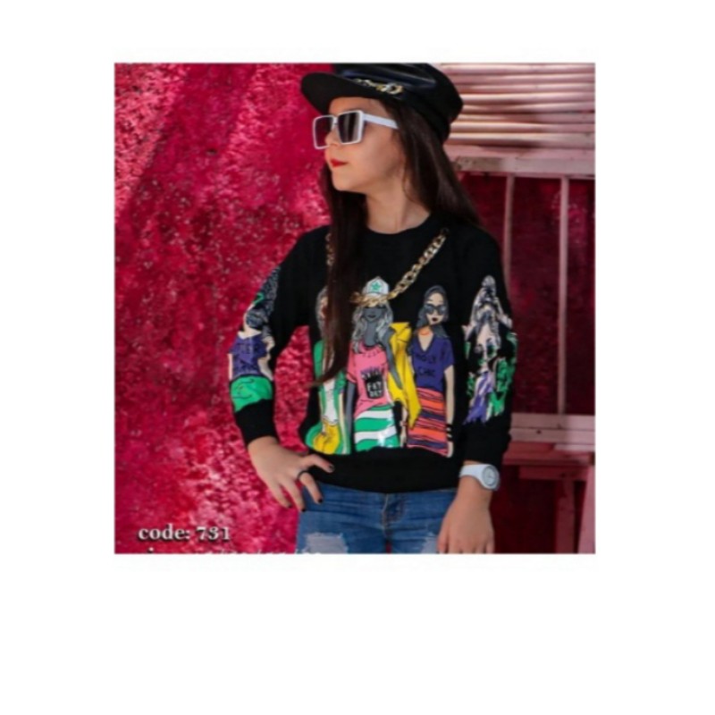 کراپ دخترانه مدل جدید 