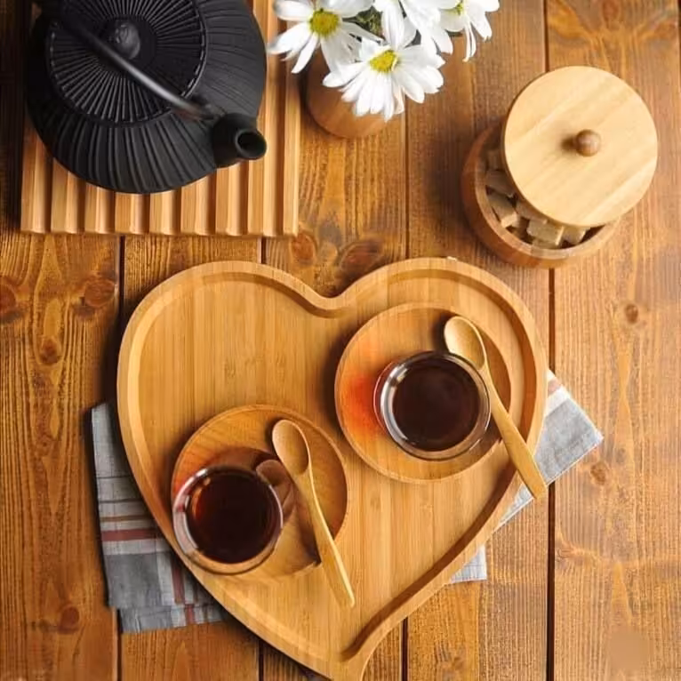 اردو خوری بامبو قلب تک بزرگ 