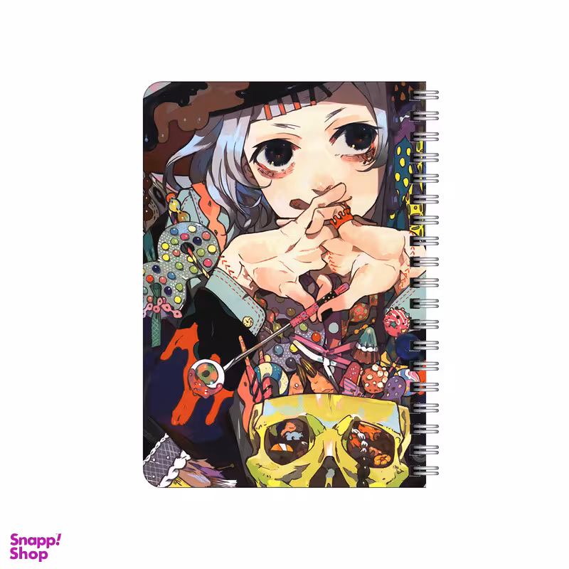 دفترچه یادداشت بامبیلیپ مدل چوبی طرح انیمه توکیوغول کد 0372871