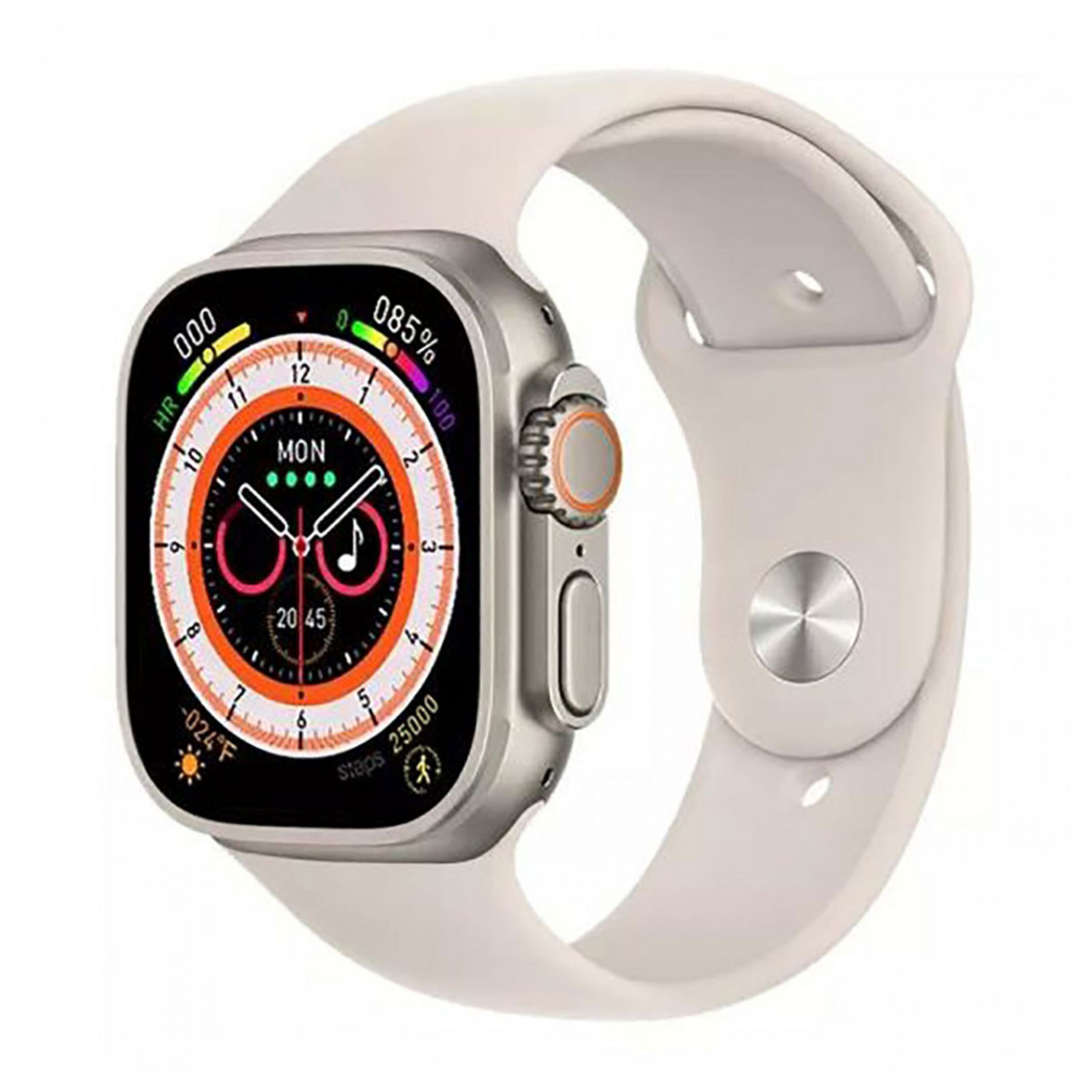 ساعت هوشمند مدل GS8ULTRA سری8 طلایی مات