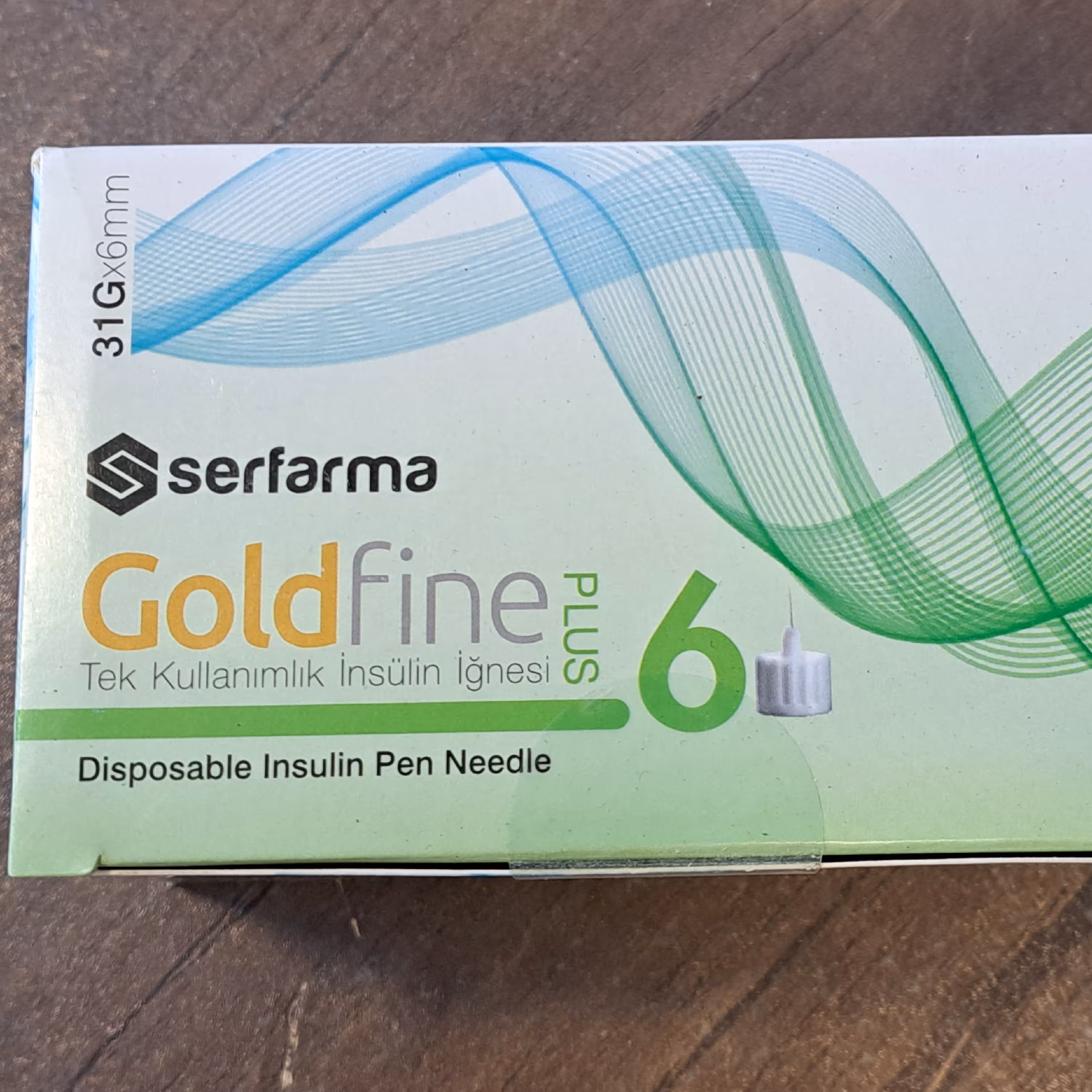 سر سوزن انسولین قلمی سایز 6 گلد فاین