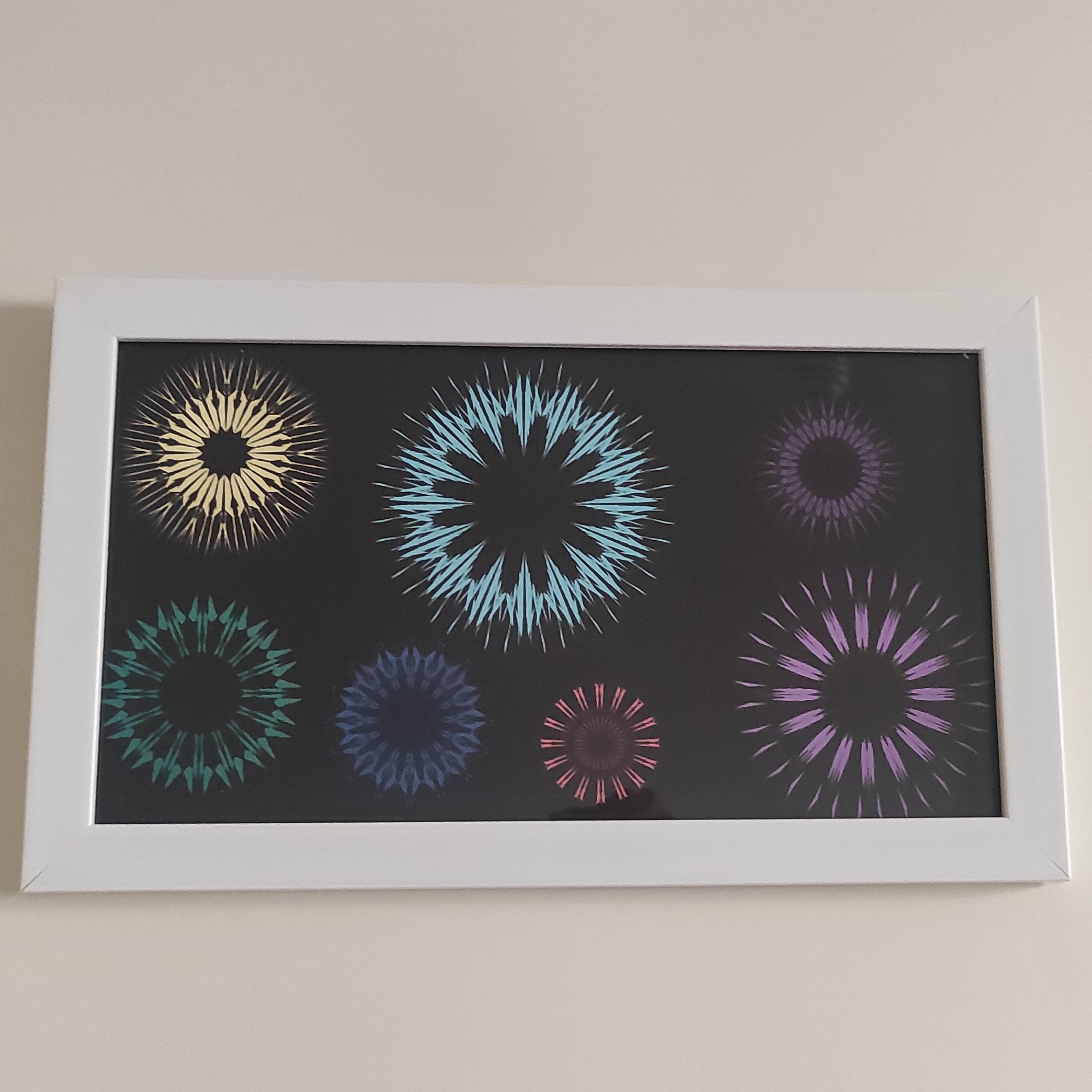 تابلو نقاشی دیجیتال . کد 10 