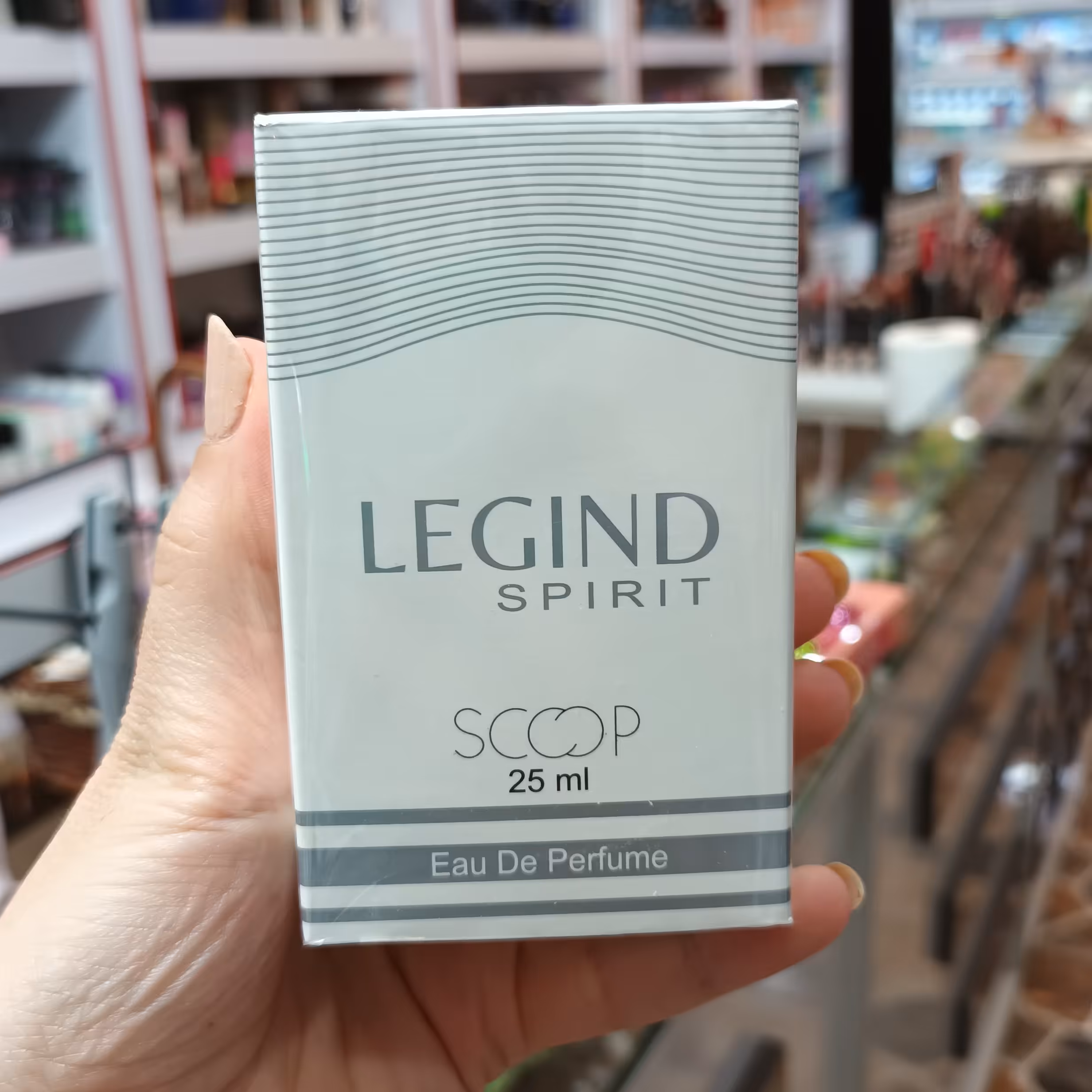 ادکلن اسکوپ SCOOP رایحه لجند اسپریت LEGEND حجم 25 میل
