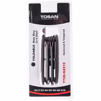 مجموعه 7 عددی آچار آلن تاشو توسن مدل T726-N2510