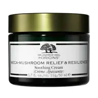 کرم مرطوب کننده و آبرسان اوریجینز ORIGINS مدل مگا مشروم MEGAMUSHROOM حجم 30 میل | ترمیم‌ و تسکین کننده، آبرسان، ضد قرمزی