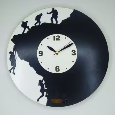 ساعت دیواری آذرلاکچری طرح کوهنوردی کد spo01