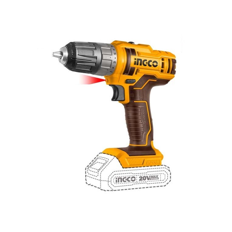 دریل شارژی 20 ولت اینکو مدل CDLI200518