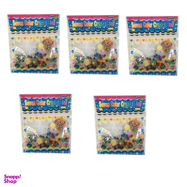 خاک ژله ای مدل Seven Color بسته 5 عددی