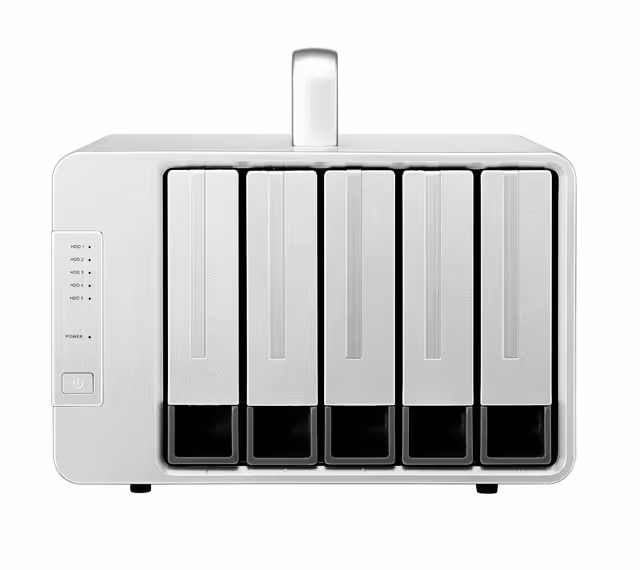 ذخيره ساز تحت شبکه NAS ترامستر مدل D5 Thunderbolt 3