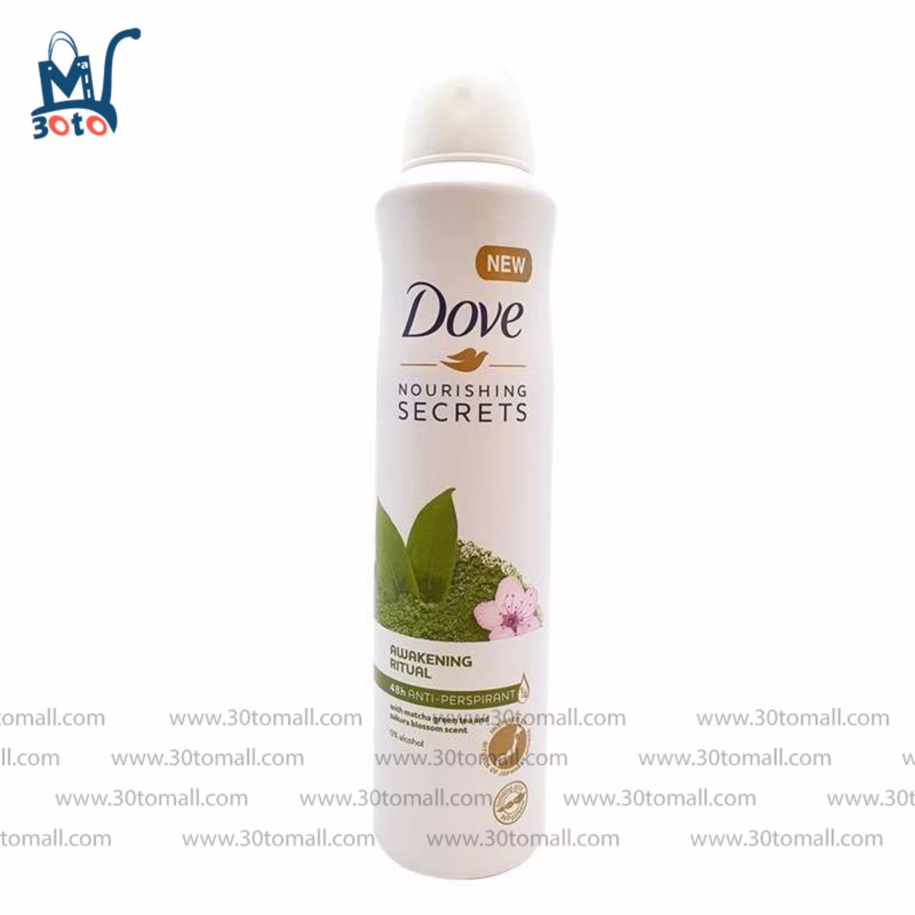 اسپری ضدتعریق زنانه داو مدل NOURISHING SECRETS حجم 250میل