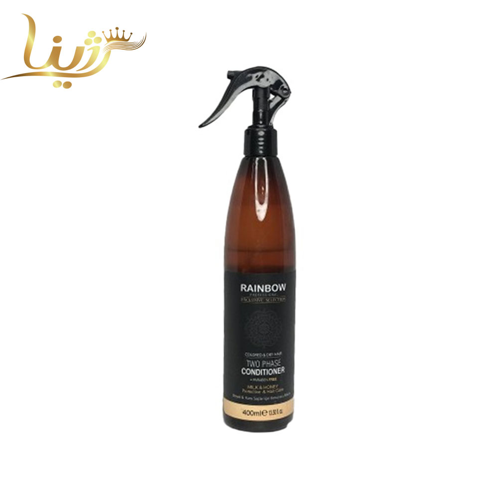 اسپری دو فاز رینبو حاوی شیر و عسل (زرد)