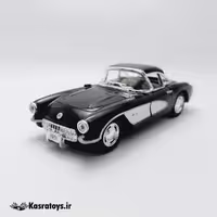 ماشین فلزی شورلت کوروت Corvette 1957 مشکی