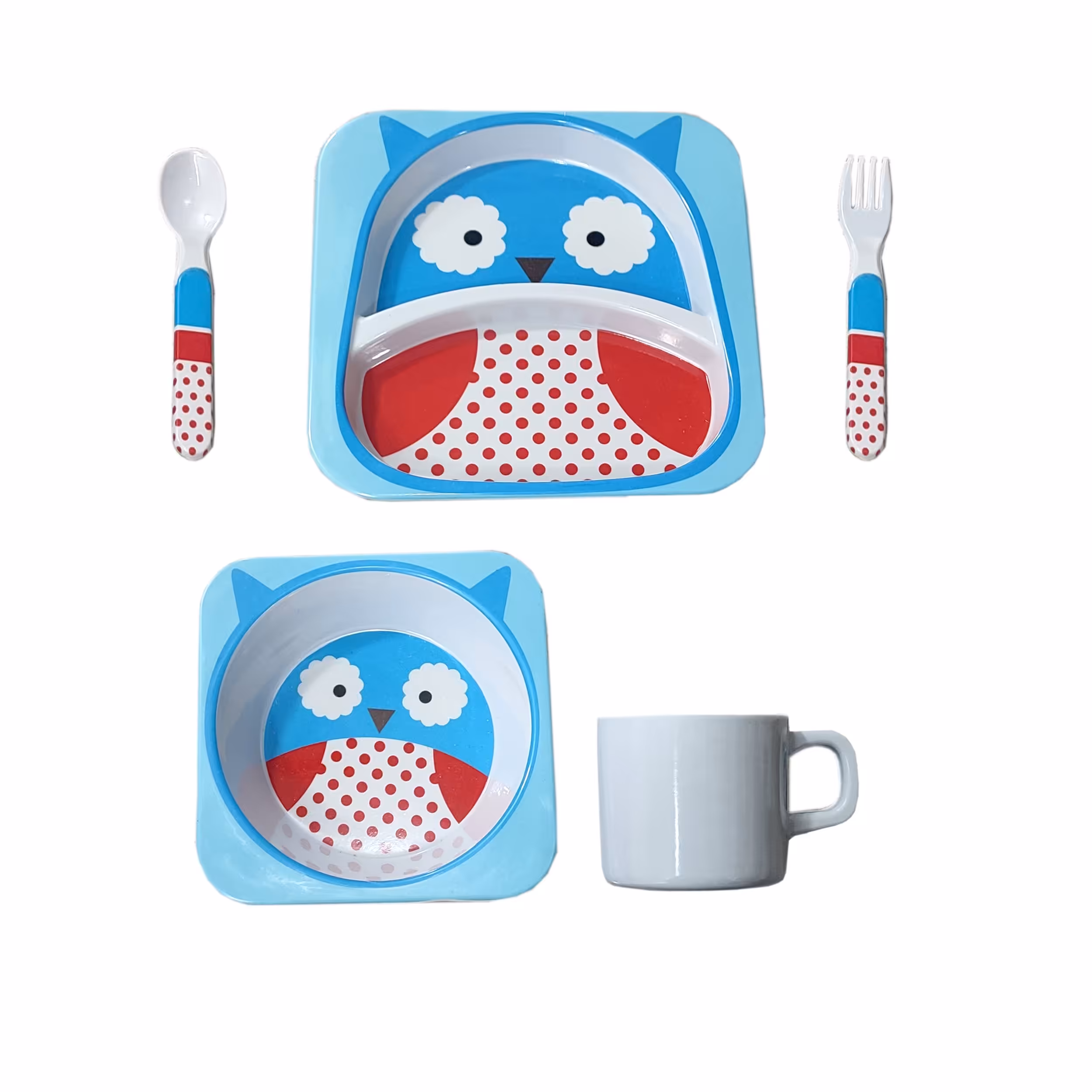 ظرف غذای کودک طرح جغد