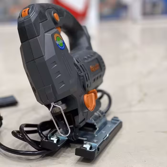 مارک جدید دیمردار و گیربکس سه حالته و زاویه زن عمود بر  قطعات اصلی روسی  تیغه 105 میلیمتر  توان 710 ولت  