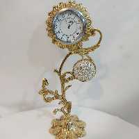 ساعت رومیزی آفتابگردون برنزی مناسب سفره ی هفت سین