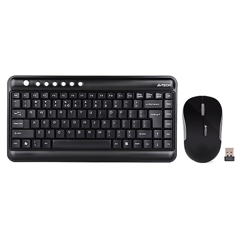 ماوس و کیبورد بی سیم ای فورتک مدل 3300N