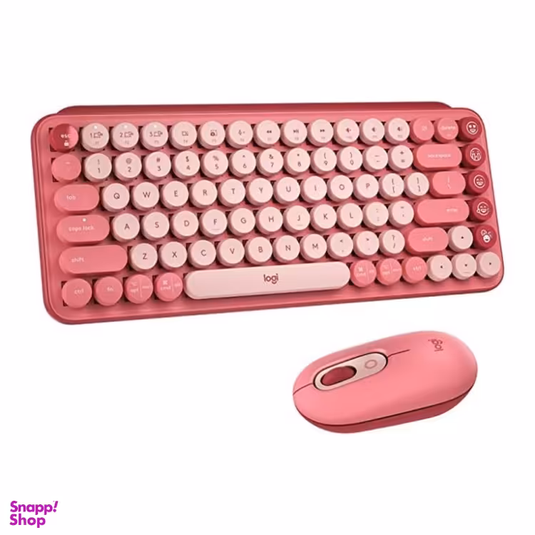 ماوس و کیبورد بی سیم لاجیتک مدل Pop Combo