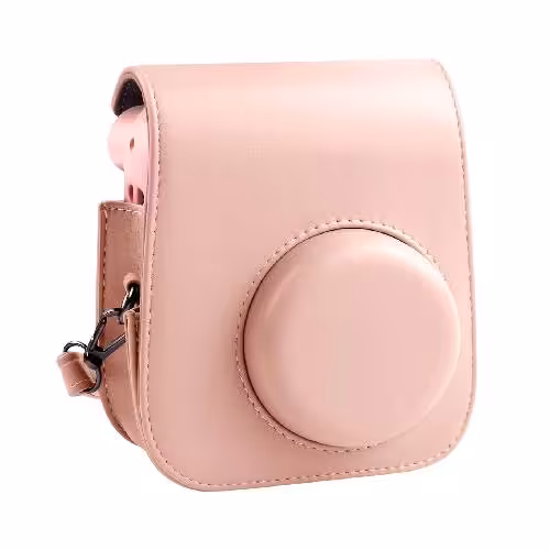 کیف دوربین فوجی فیلم مناسب برای Instax Mini 11 Pink Leather Case