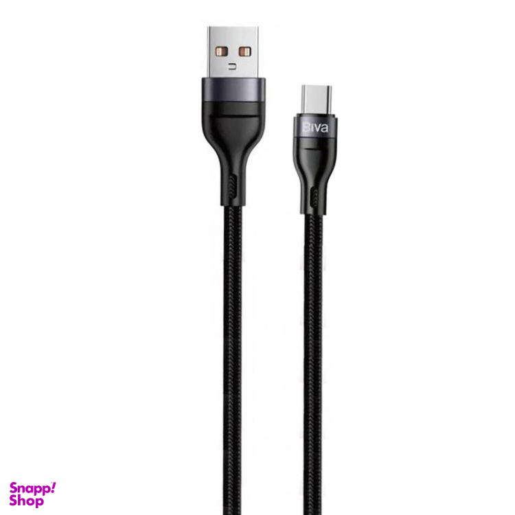 کابل فست شارژ Type-C بیوا مدل C-08T طول 1 متر