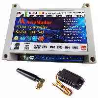 کنترل پیامکی هوشمند دما و رطوبت صبا مدل HU643 چهار کانال