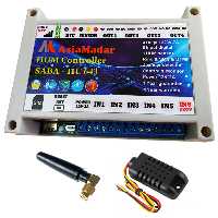 کنترل پیامکی هوشمند دما و رطوبت صبا مدل HU643 چهار کانال