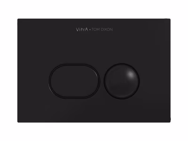 کلید فلاش تانک توکار ویترا Virta مشکی