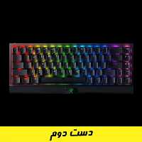 کيبورد گیمینگ ريزر Razer Blackwidow V3 Mini Green Switch دست دوم | تکاف