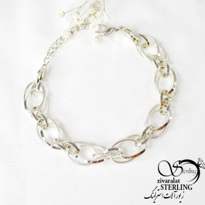 دستبند سفید حلقه ایی