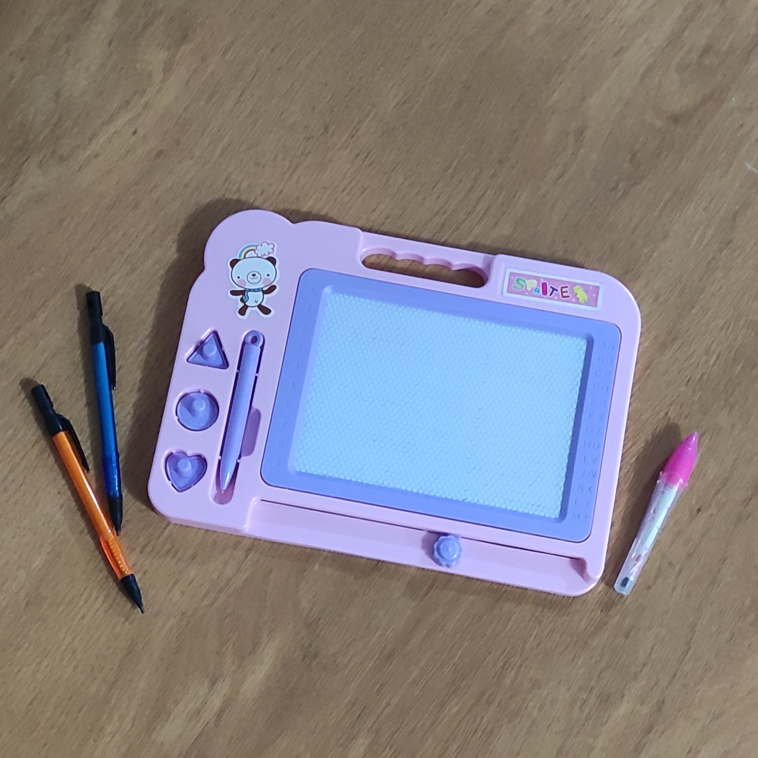 تخته وایت برد مغناطیسی  آهنربایی کودک مدل fd12 مناسب نقاشی و اموزش و تمرین نوشتن