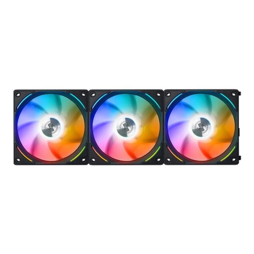 فن کیس لیان لی UNI Fan AL120 ARGB Black بسته 3 عددی