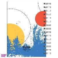 دفتر یادداشت 80 برگ الیپون کد 2801372