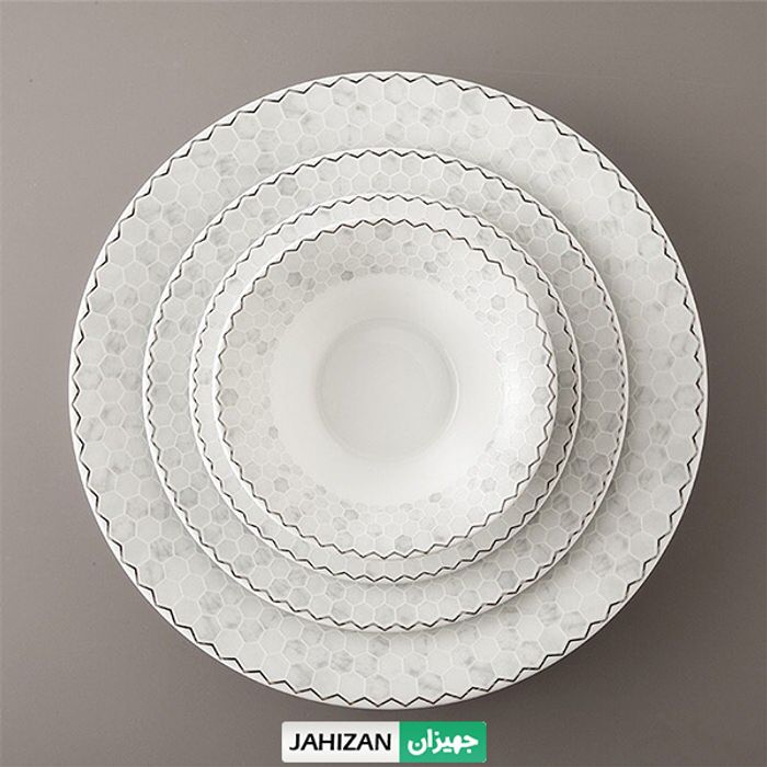 سرویس چینی زرین 35پارچه هانیکام سری شهرزاد (عالی)