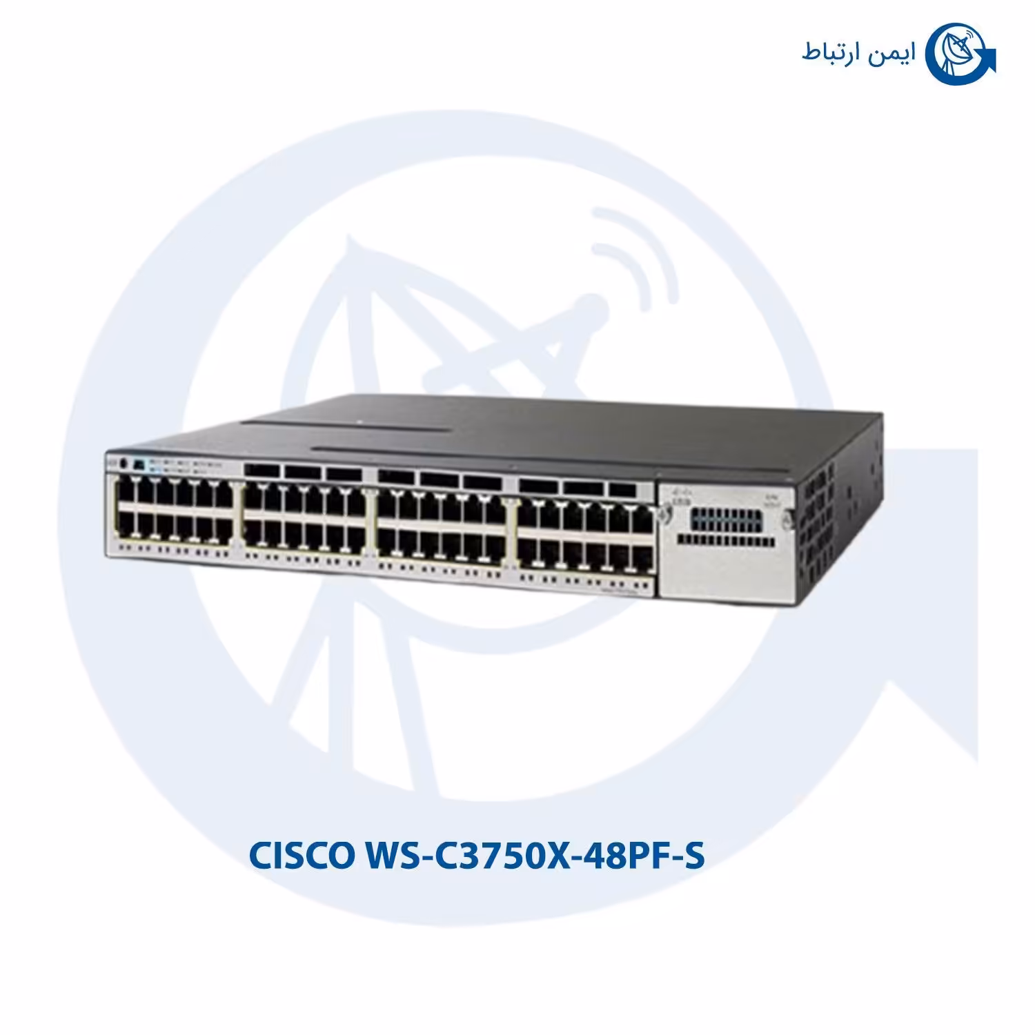 سوئیچ شبکه سیسکو WS-C3750X-48PF-S